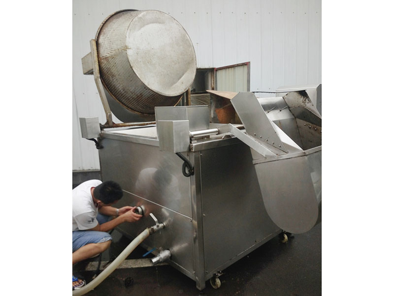 花生米全自動油炸機(jī)