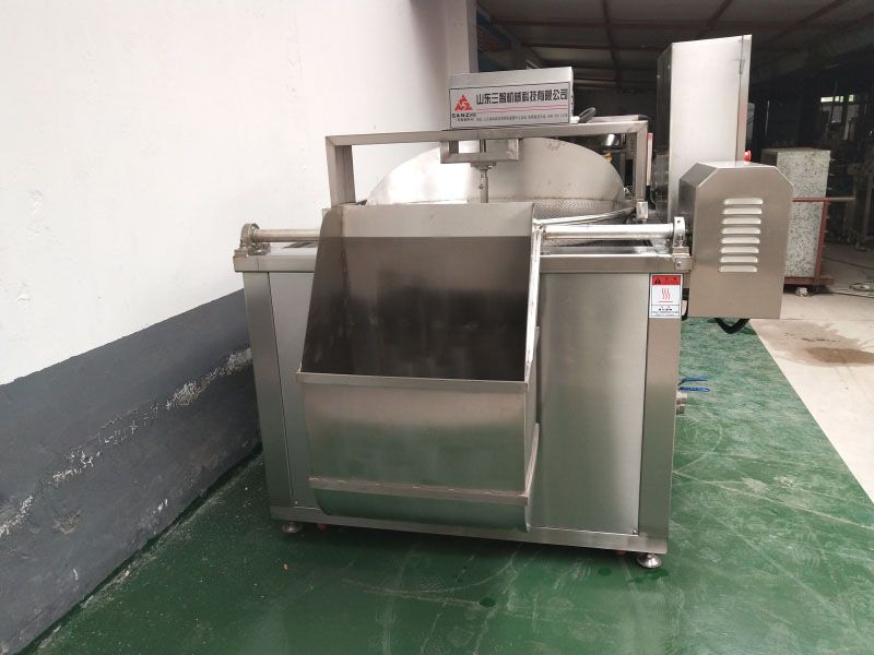 魚豆腐全自動油炸機(jī)